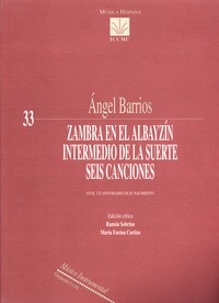 Ángel Barrios. Zambra en el Albayzín