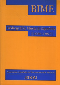 Bibliografía musical española. Boletín AEDOM