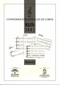 Confederación Andaluza de Coros, 2003