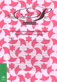 Música oral del Sur: revista internacional, nº 6. 2005