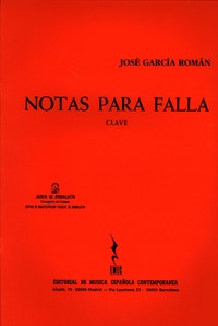 José García Román. Notas para Falla