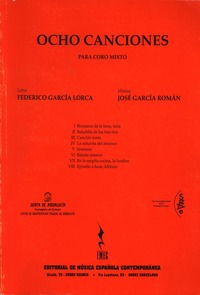 José García Román. Ocho canciones