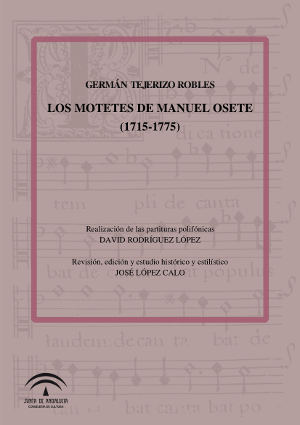 Los motetes de Manuel Osete (1715-1755)