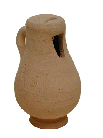 Flauta globular de cerámica: vasija silbante