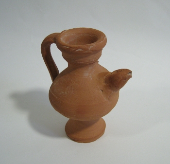 Flauta globular de cerámica: silbato de agua