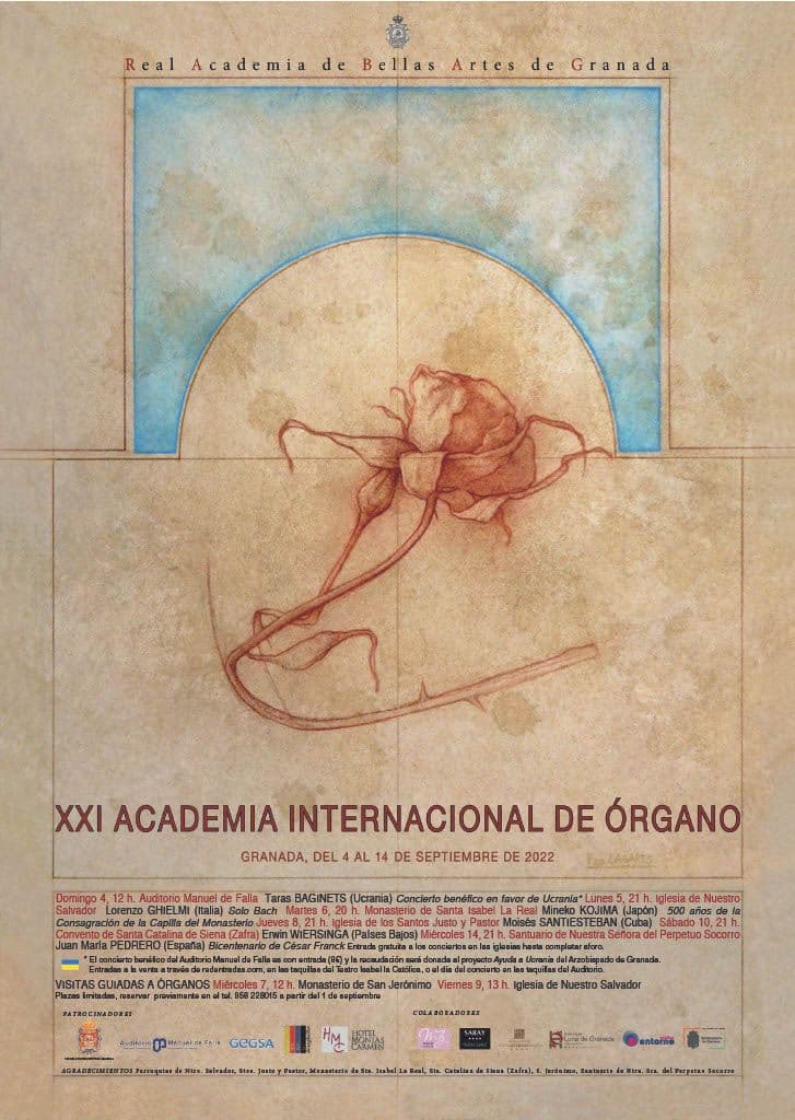 Legado del Archivo sonoro Academia Internacional de Órgano de Granada